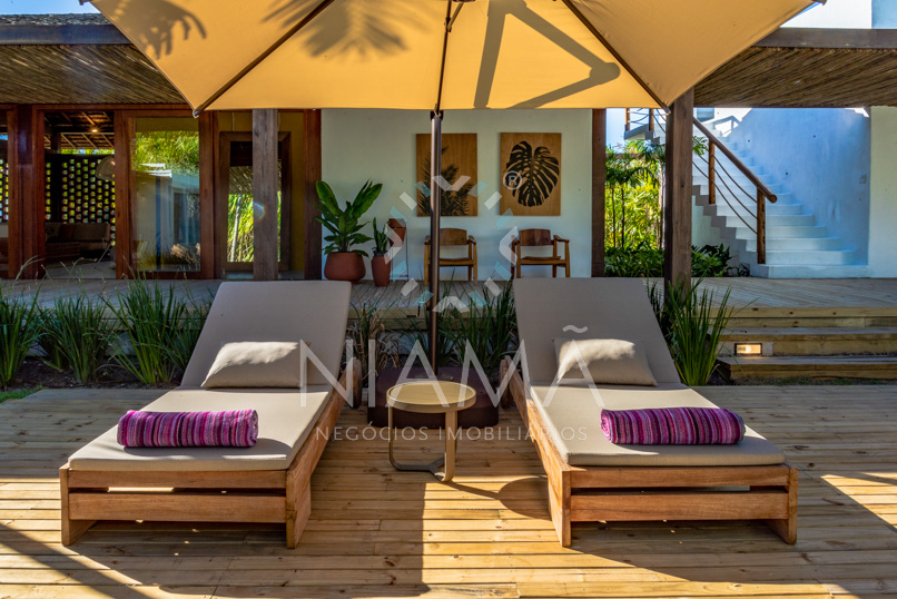 luxury beach front villa for sale in fasano trancoso