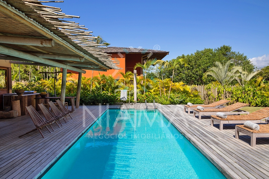 luxury beach front villa for sale in fasano trancoso