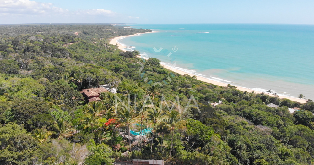 luxury beach front villa for sale in fasano trancoso