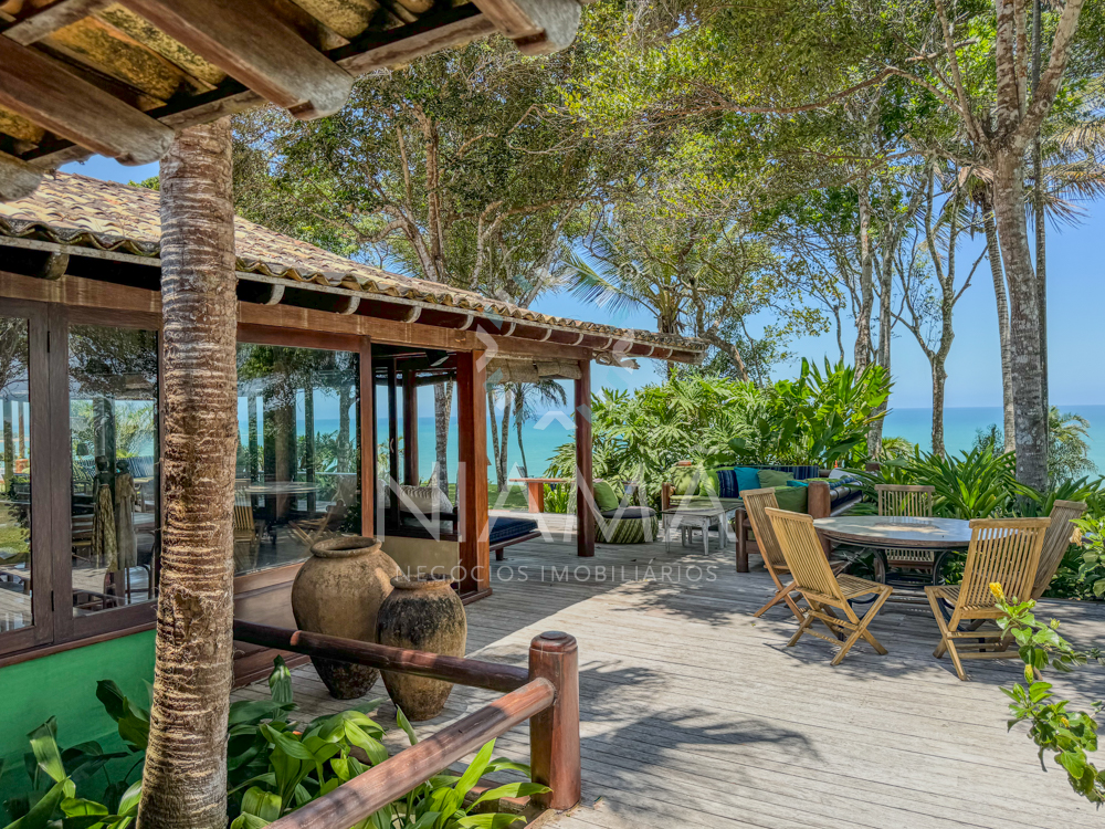 luxury beach front villa for sale in fasano trancoso