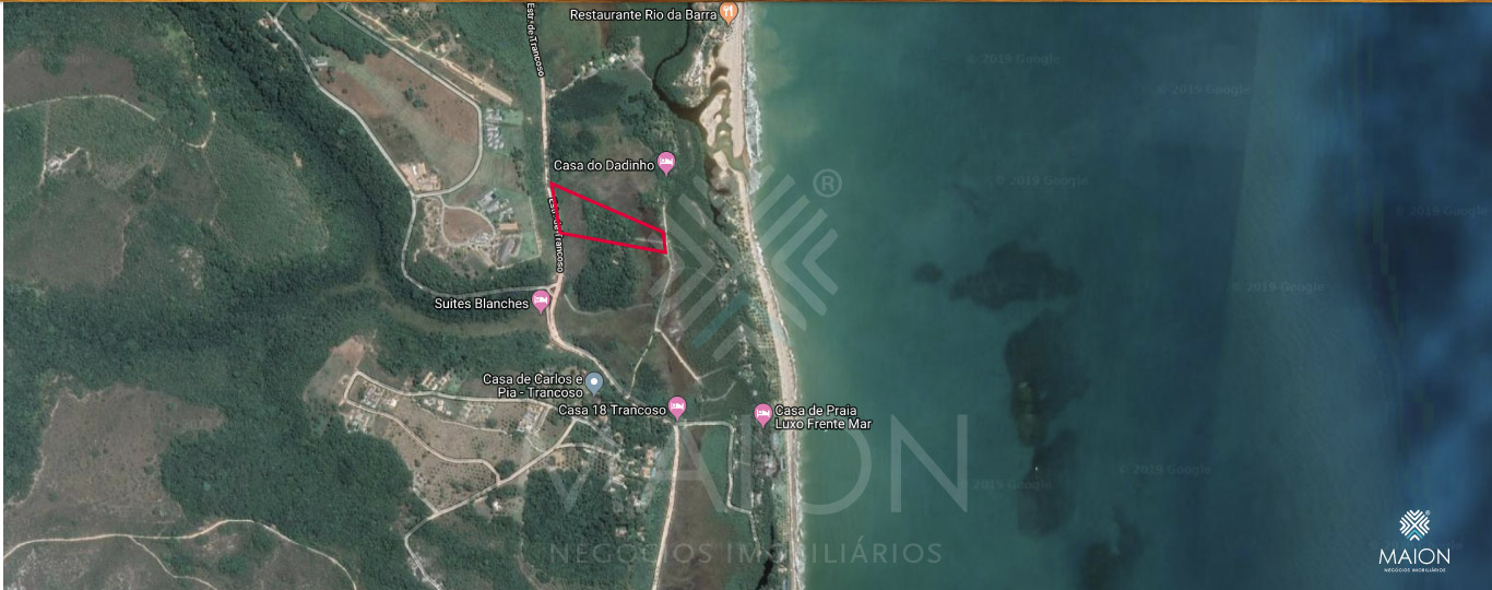land on the beach in trancoso for sale