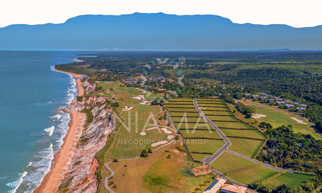 ocean view land plot for sale in trancoso brazil