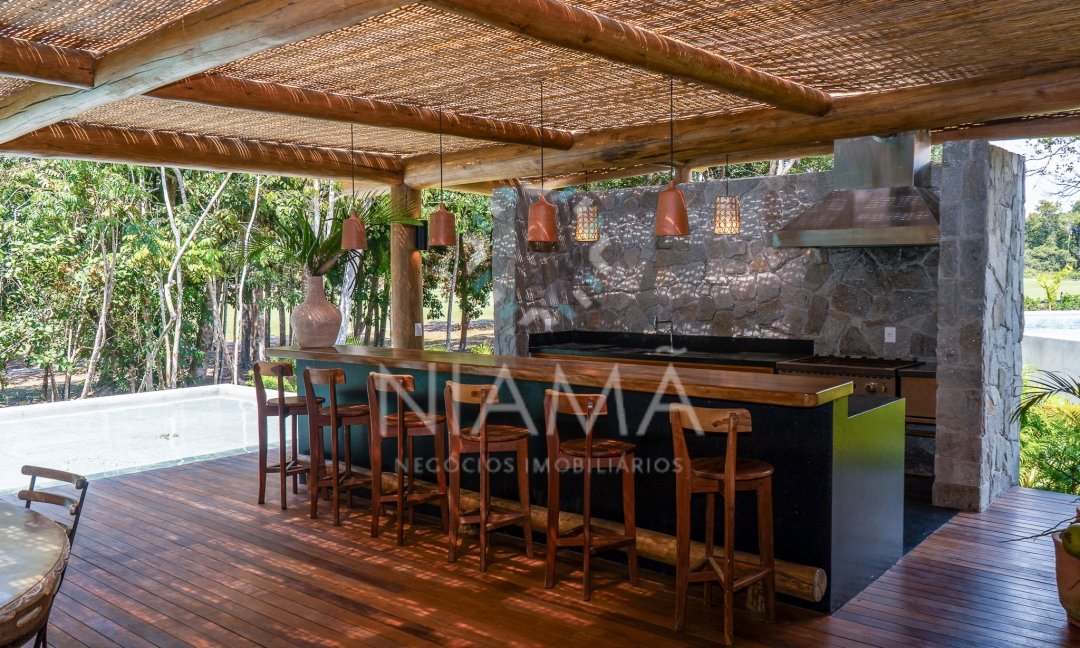 casa de luxo para alugar condominio terravista trancoso