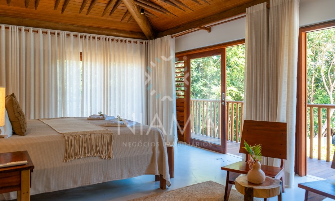 alugar casa de luxo condominio terravista trancoso